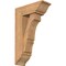 Ekena Millwork Balboa Traditional Smooth Bracket w/ Offset Brace, Western Red Cedar, 7 1/2"W x 20"D x 32"H BKT0806X20X32BOA01SWR - alternate 1